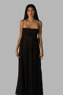 Polka Long Dress