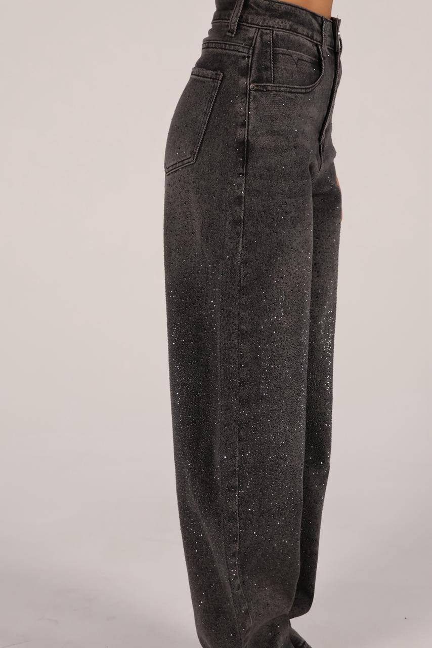 Grey Sparkly Jeans