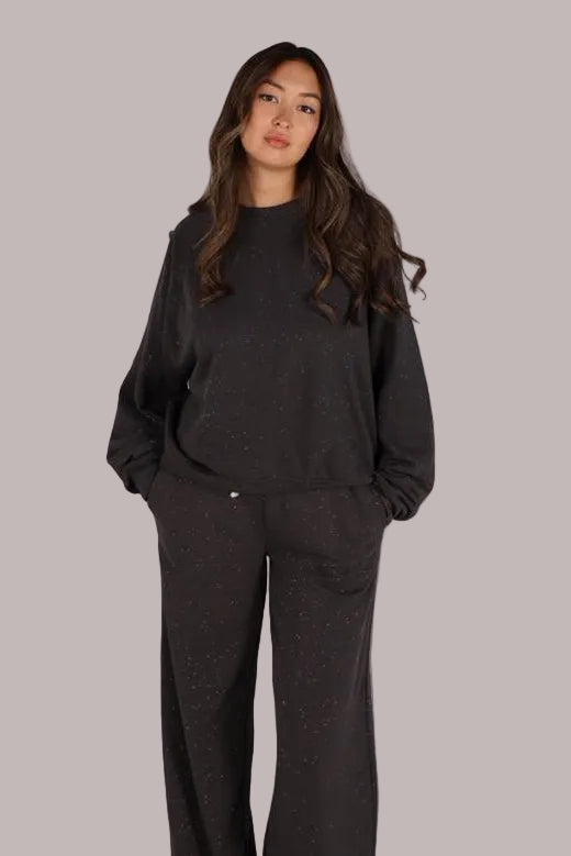 Sparkly Dark Grey Sweats