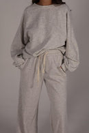 Sparkly Light Grey Sweats