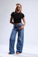 Cross High Rise Denim